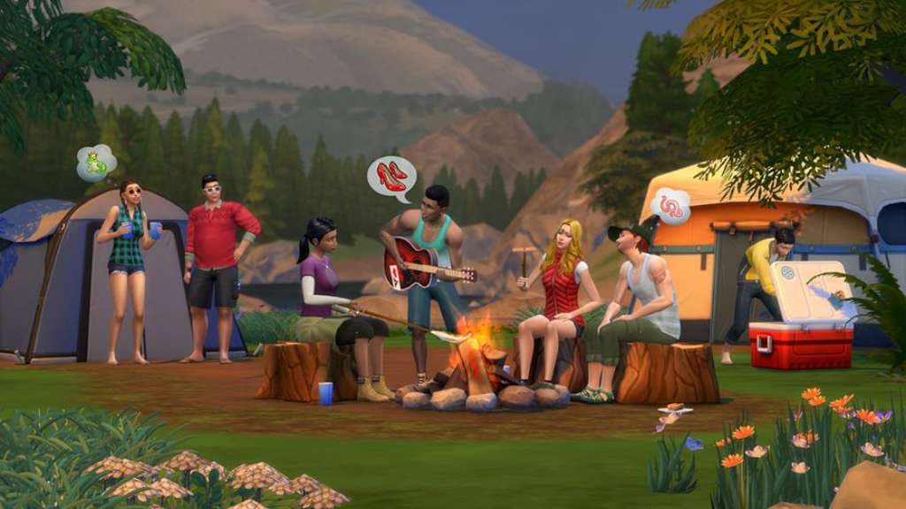Captura de ecrã 4 de The Sims 4 - Outdoor Retreat DLC PC EA App CD Key
