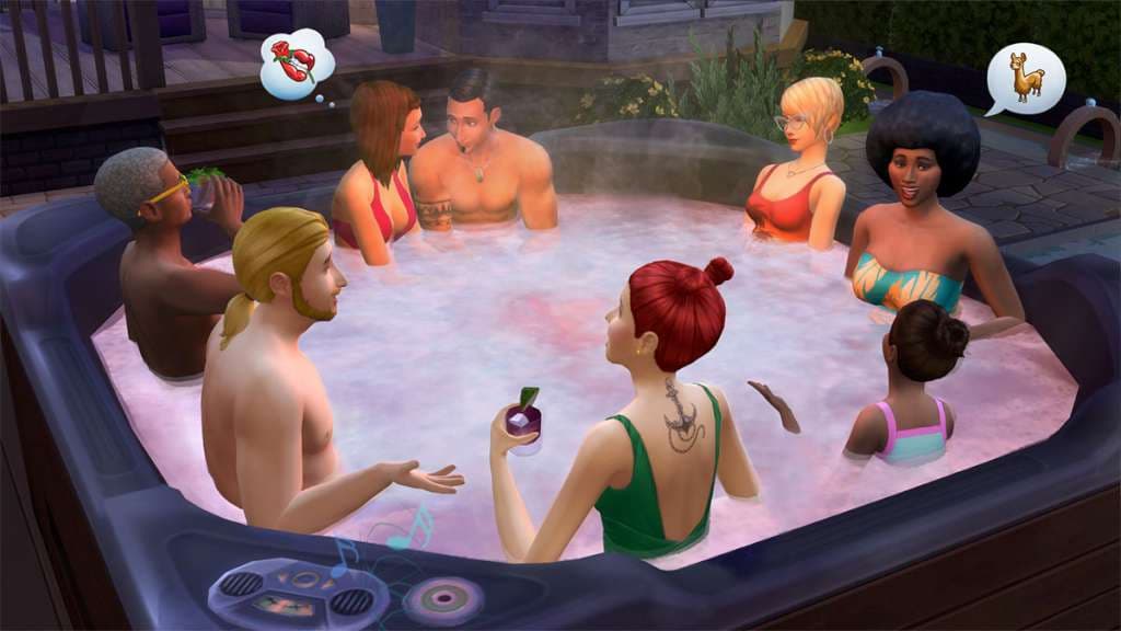 The Sims 4 - Fitness + Cool Kitchen + Laundry Day + Perfect Patio Stuff DLC Bundle PC EA App CD Key screenshot 1