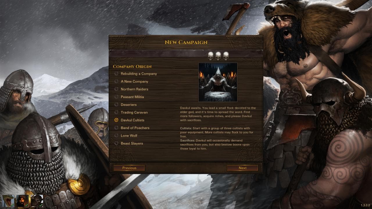 Battle Brothers - Warriors of the North DLC PC Steam CD Key screenshot 3