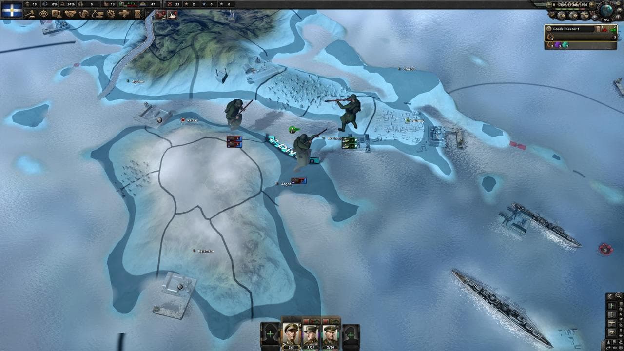 Hearts of Iron IV - Battle for the Bosporus DLC Steam CD Key screenshot 3