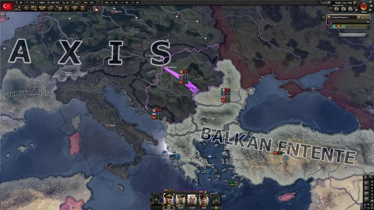 Hearts of Iron IV - Battle for the Bosporus DLC Steam CD Key screenshot 6