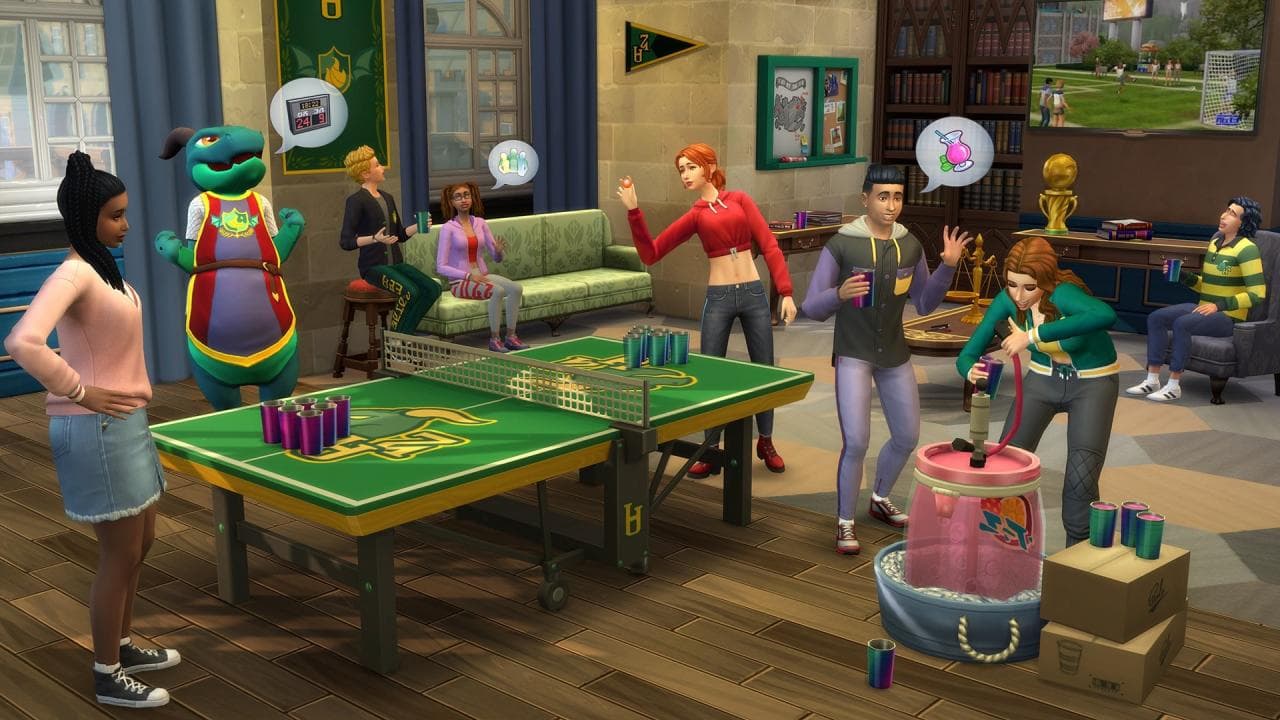 Tangkapan layar 2 The Sims 4 - Discover University DLC PC EA App CD Key
