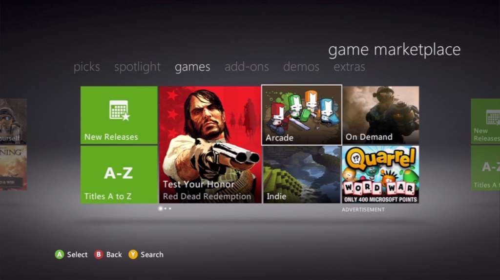 Imajen ekrã 2 husi XBOX Live USD 25 Prepaid Card US