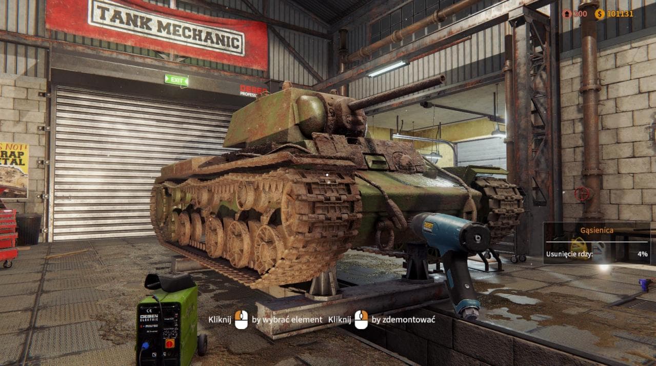 Tank Mechanic Simulator Steam CD Key screenshot 1