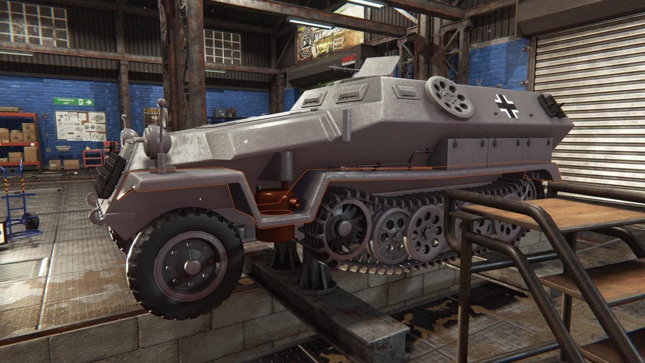 Tank Mechanic Simulator Steam CD Key screenshot 2