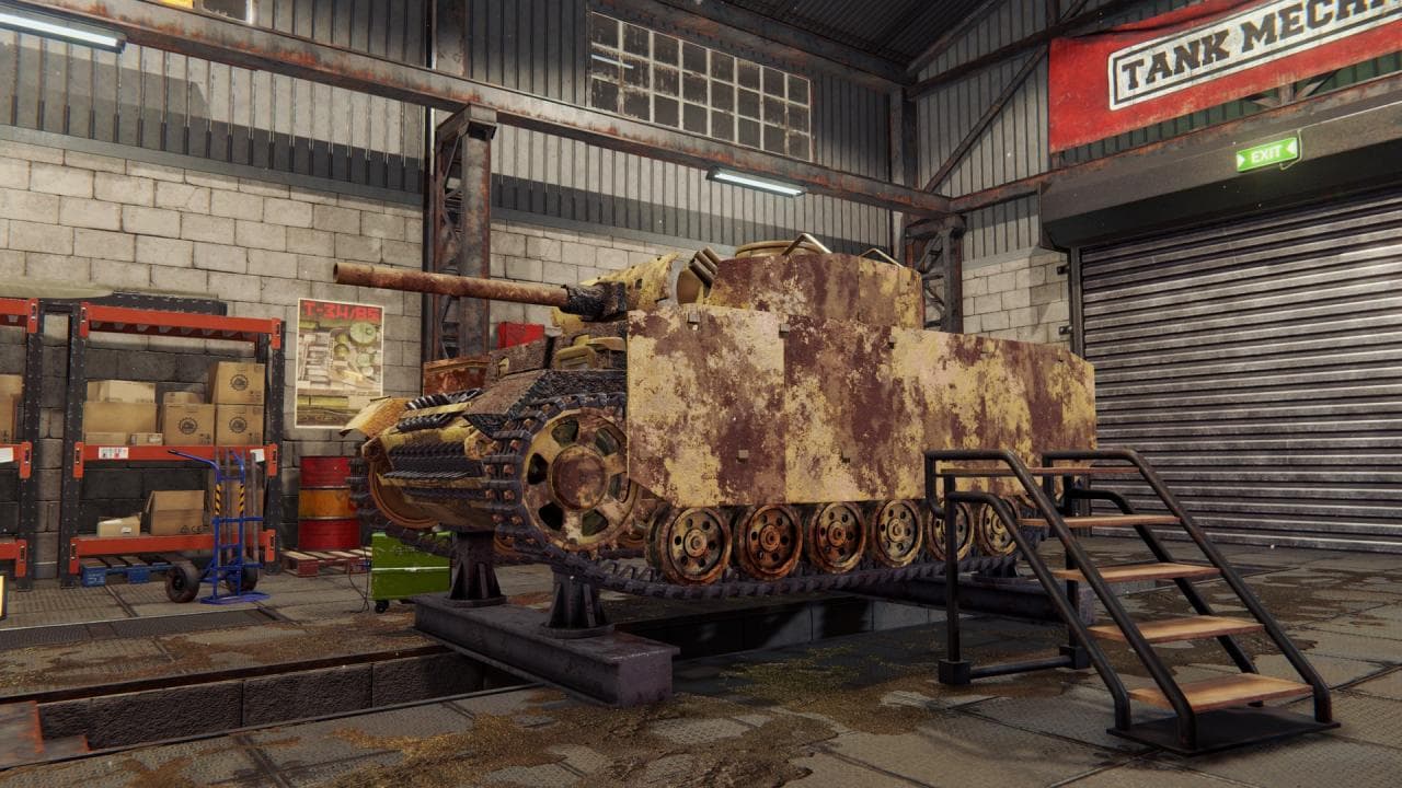 Tank Mechanic Simulator Steam CD Key screenshot 3