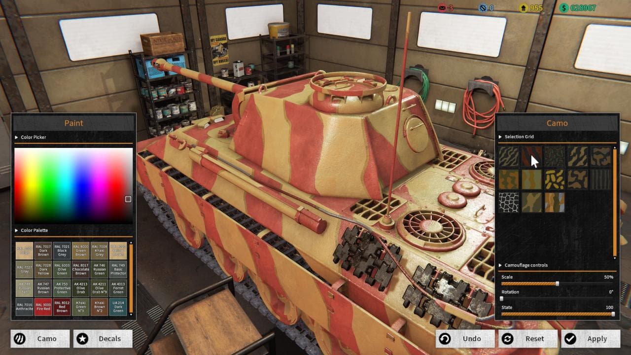 Tank Mechanic Simulator Steam CD Key screenshot 5
