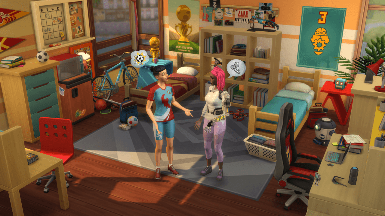 Tangkapan layar 4 The Sims 4 - Discover University DLC PC EA App CD Key