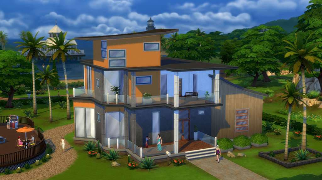 Captura de ecrã 1 de The Sims 4 - Outdoor Retreat DLC PC EA App CD Key