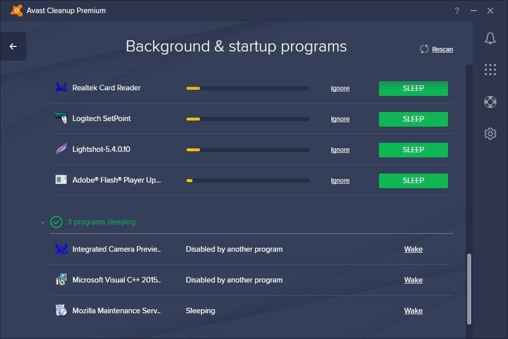 Imajen ekrã 3 husi Avast Cleanup Premium (1 Year / 1 PC)