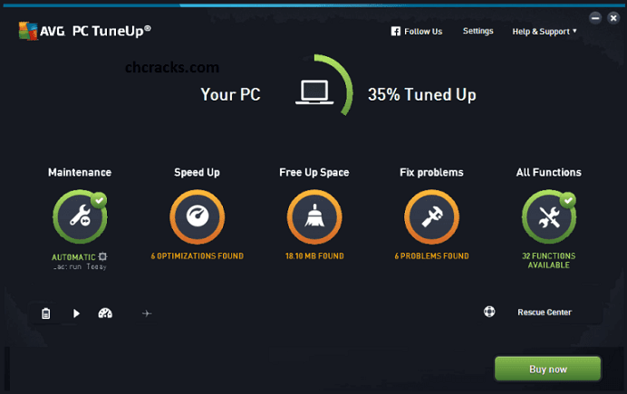 AVG PC TuneUp 2021 Key (1 Year / 10 PCs) screenshot 2