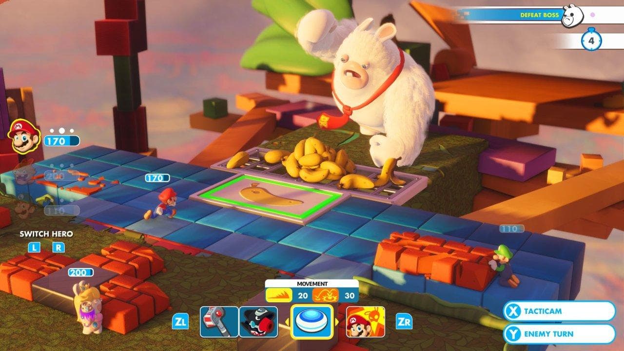 Imajen ekrã 2 husi Mario + Rabbids: Kingdom Battle Nintendo Switch Access