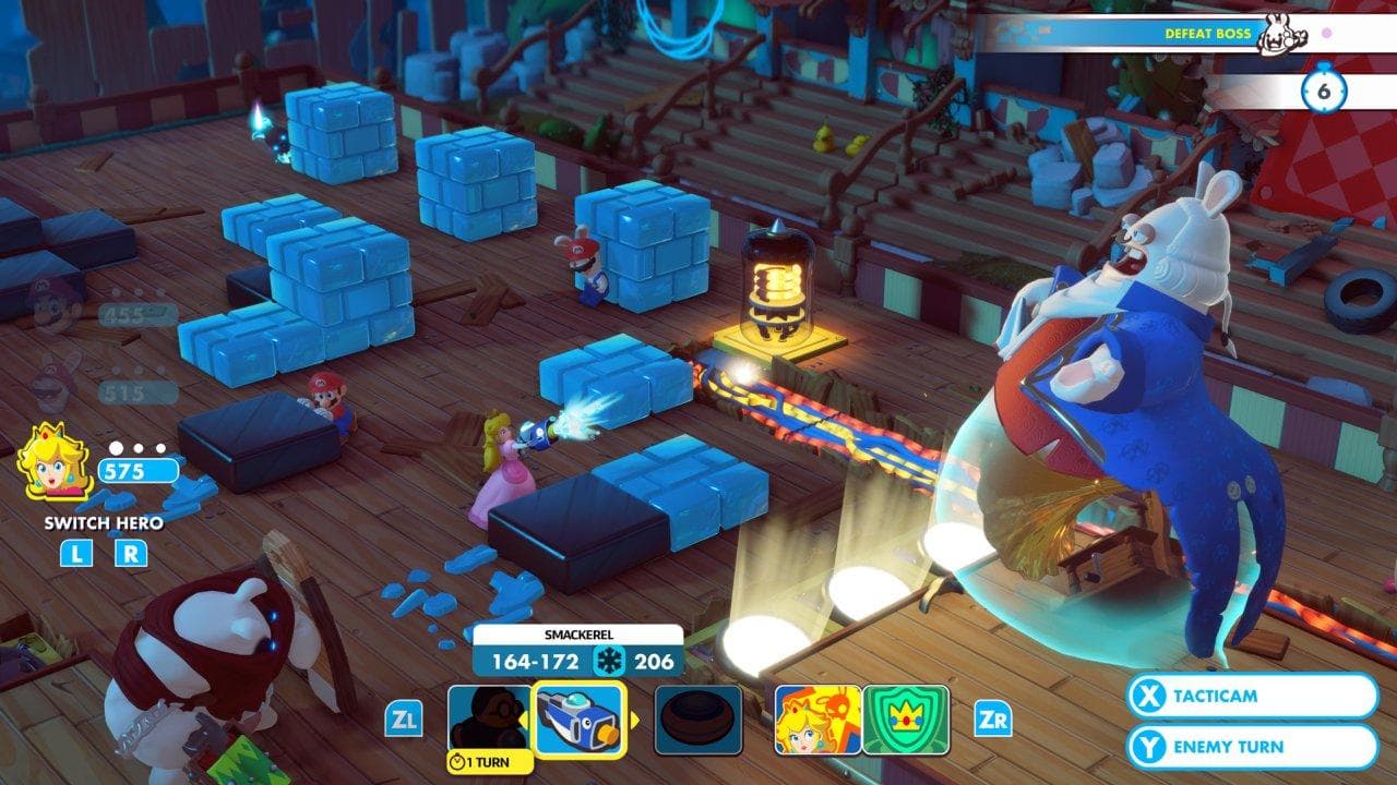 Imajen ekrã 3 husi Mario + Rabbids: Kingdom Battle Nintendo Switch Access