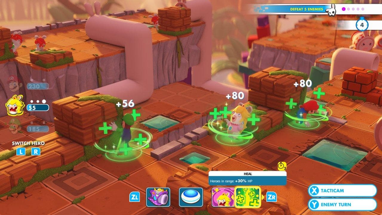 Imajen ekrã 4 husi Mario + Rabbids: Kingdom Battle Nintendo Switch Access