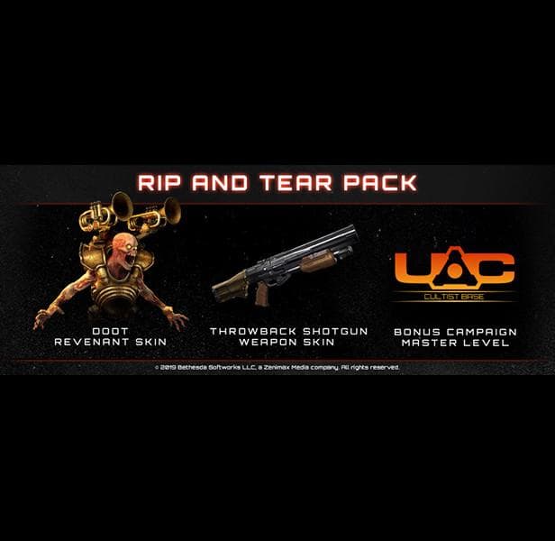 Imajen ekrã 1 husi DOOM Eternal - Rip and Tear Pack DLC Nintendo Switch CD Key