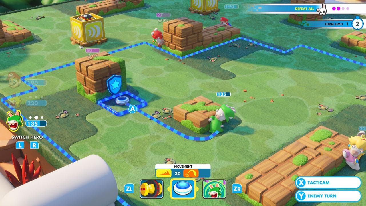Imajen ekrã 5 husi Mario + Rabbids: Kingdom Battle Nintendo Switch Access