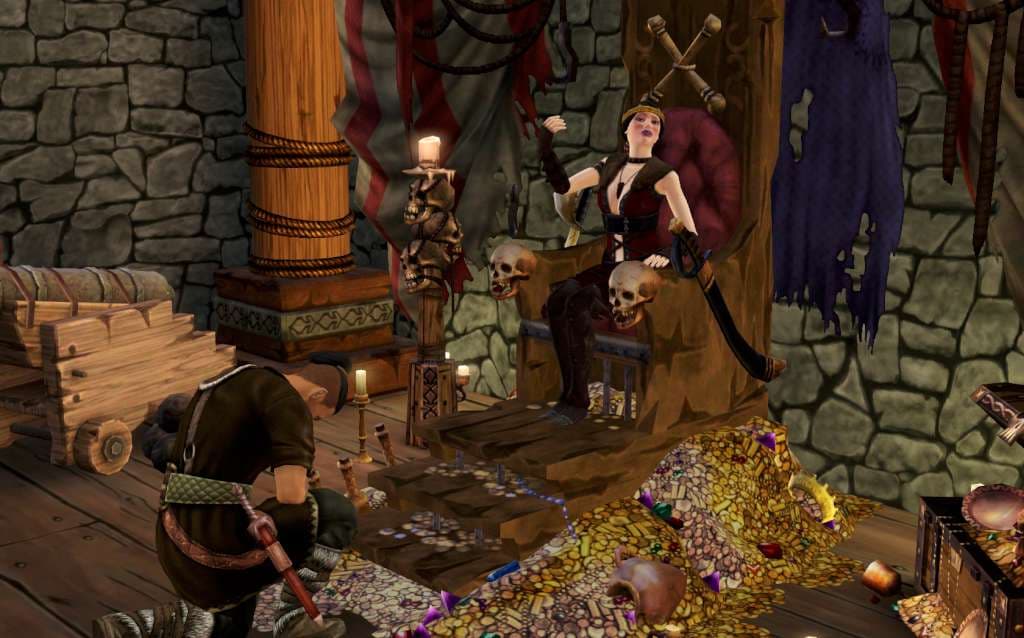 The Sims Medieval - Pirates and Nobles DLC EA App CD Key screenshot 1