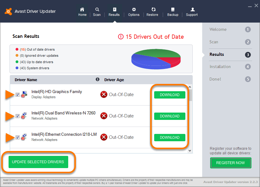 Avast Driver Updater 2023 Key (1 Year / 1 PC) screenshot 5
