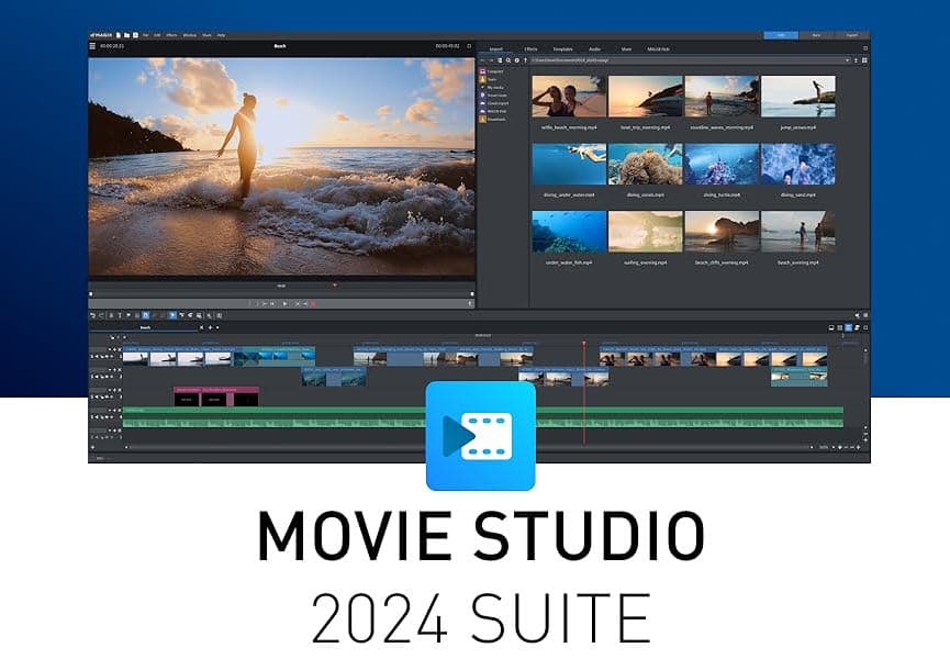 MAGIX Movie Studio 2024 Suite EU CD Key cover art