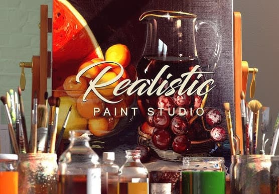 Realistic Paint Studio Key cover art
