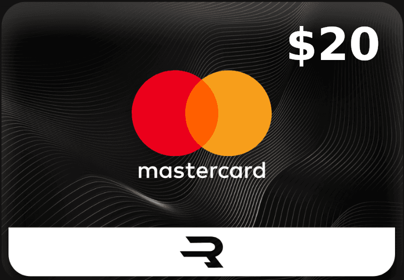 Sampul Rewarble MasterCard $20 Gift Card