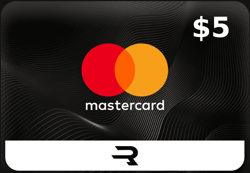 Rewarble MasterCard $5 Gift Card cover art