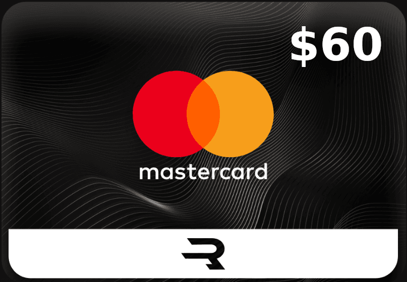 Rewarble MasterCard $60 Gift Card cover art
