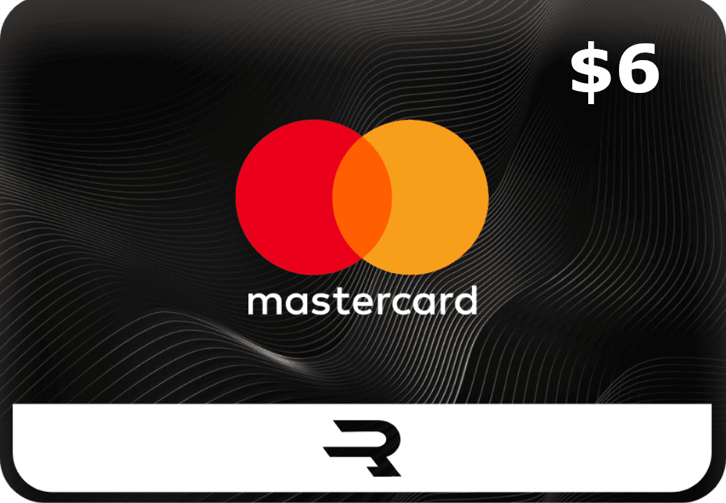 Rewarble MasterCard $6 Gift Card cover art