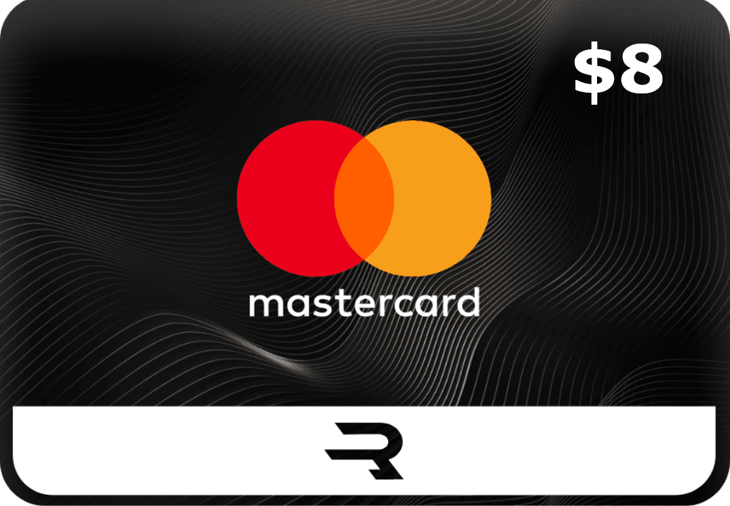 Sampul Rewarble MasterCard $8 Gift Card