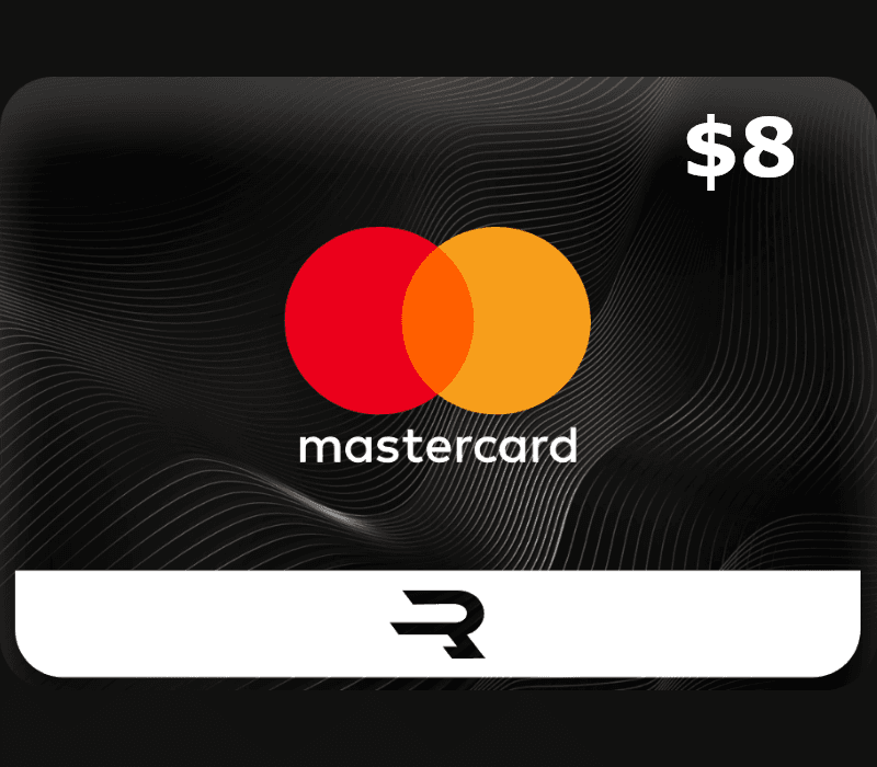 Capa de Rewarble MasterCard $8 Gift Card