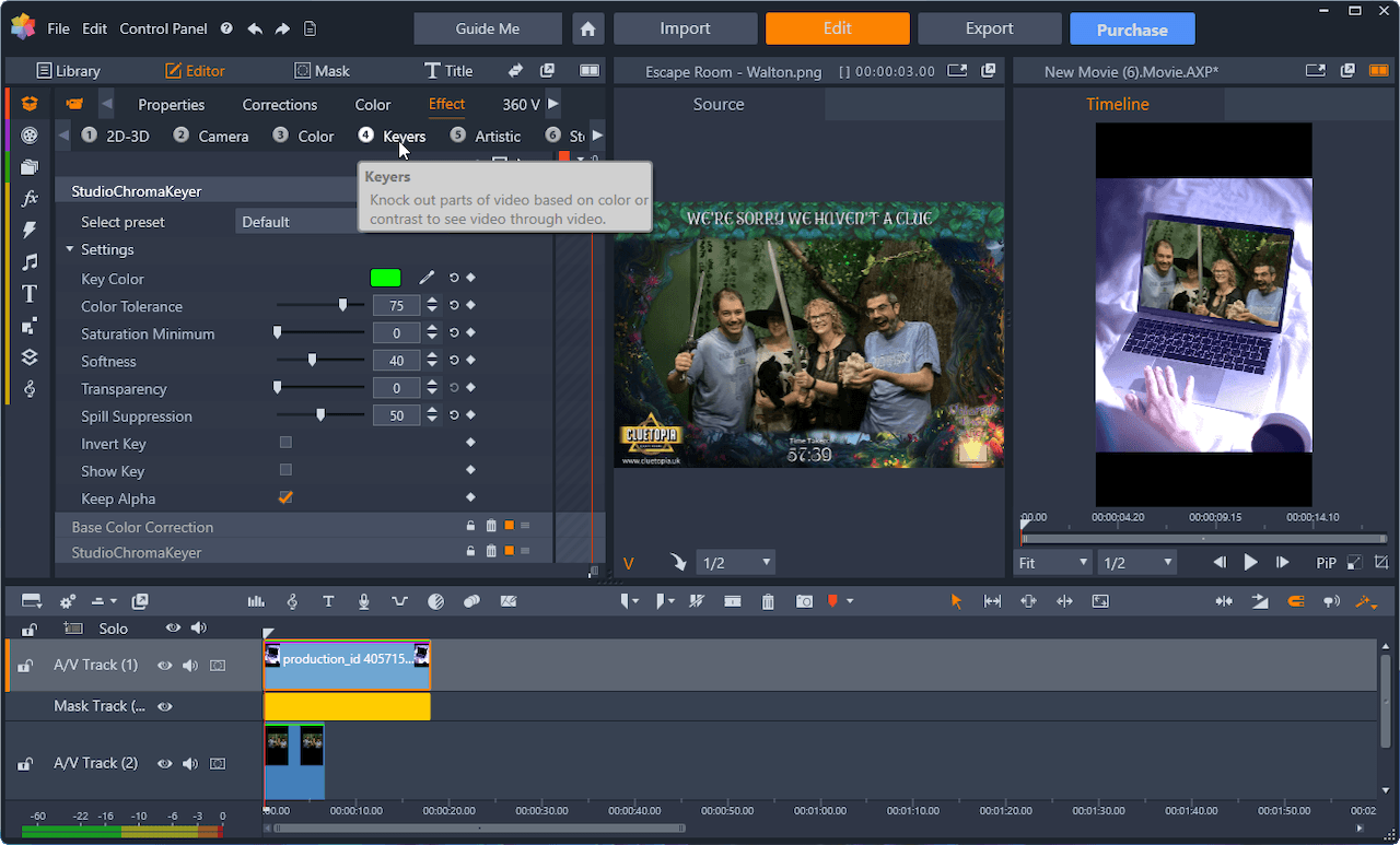 Pinnacle Studio 26 Standard CD Key screenshot 1