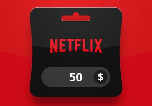 Netflix USD 50 Gift Card US cover art