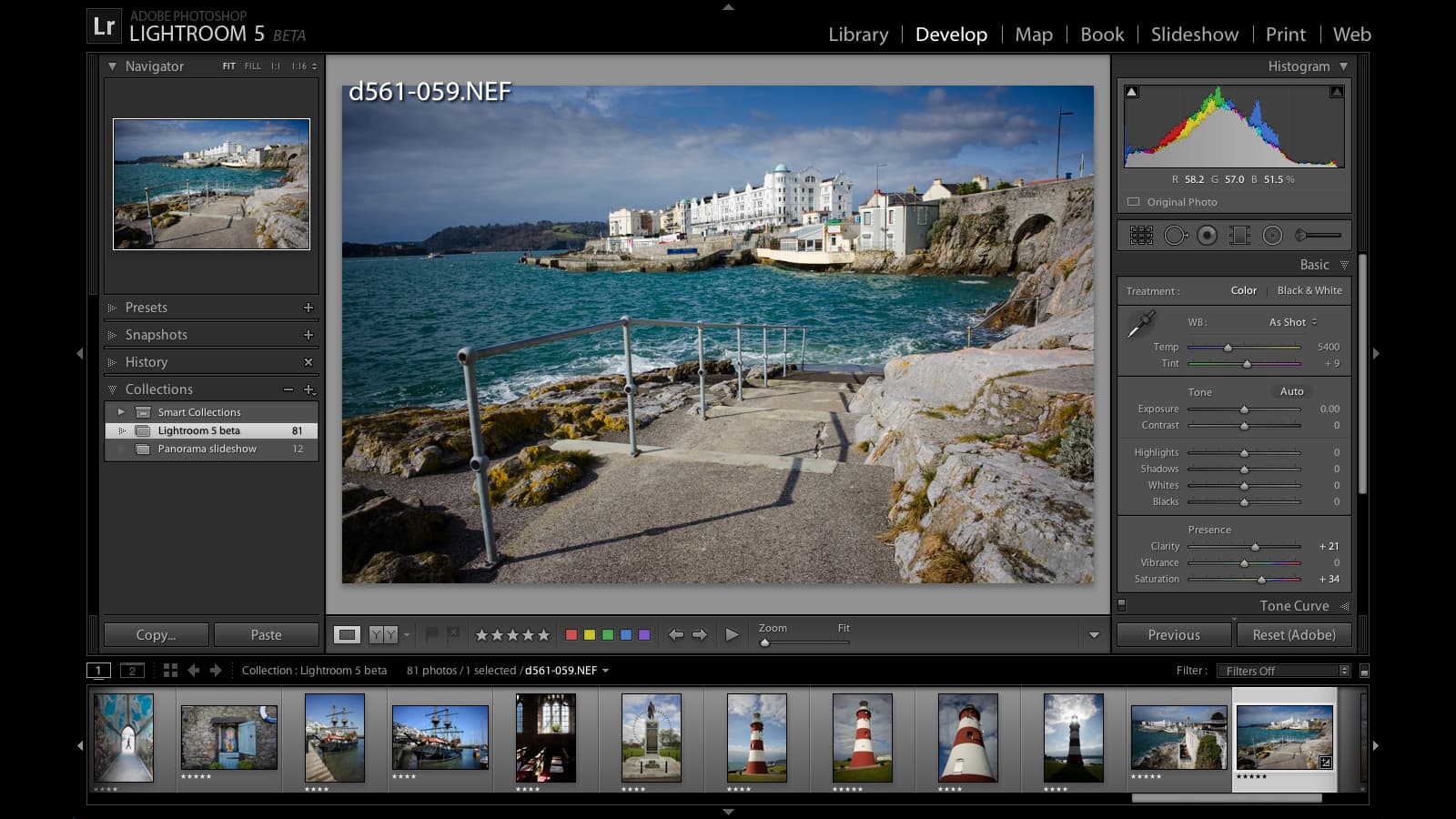 Adobe Lightroom v. 5.71 - 1TB Cloudstorage (1 Year / 1 PC) EU screenshot 2