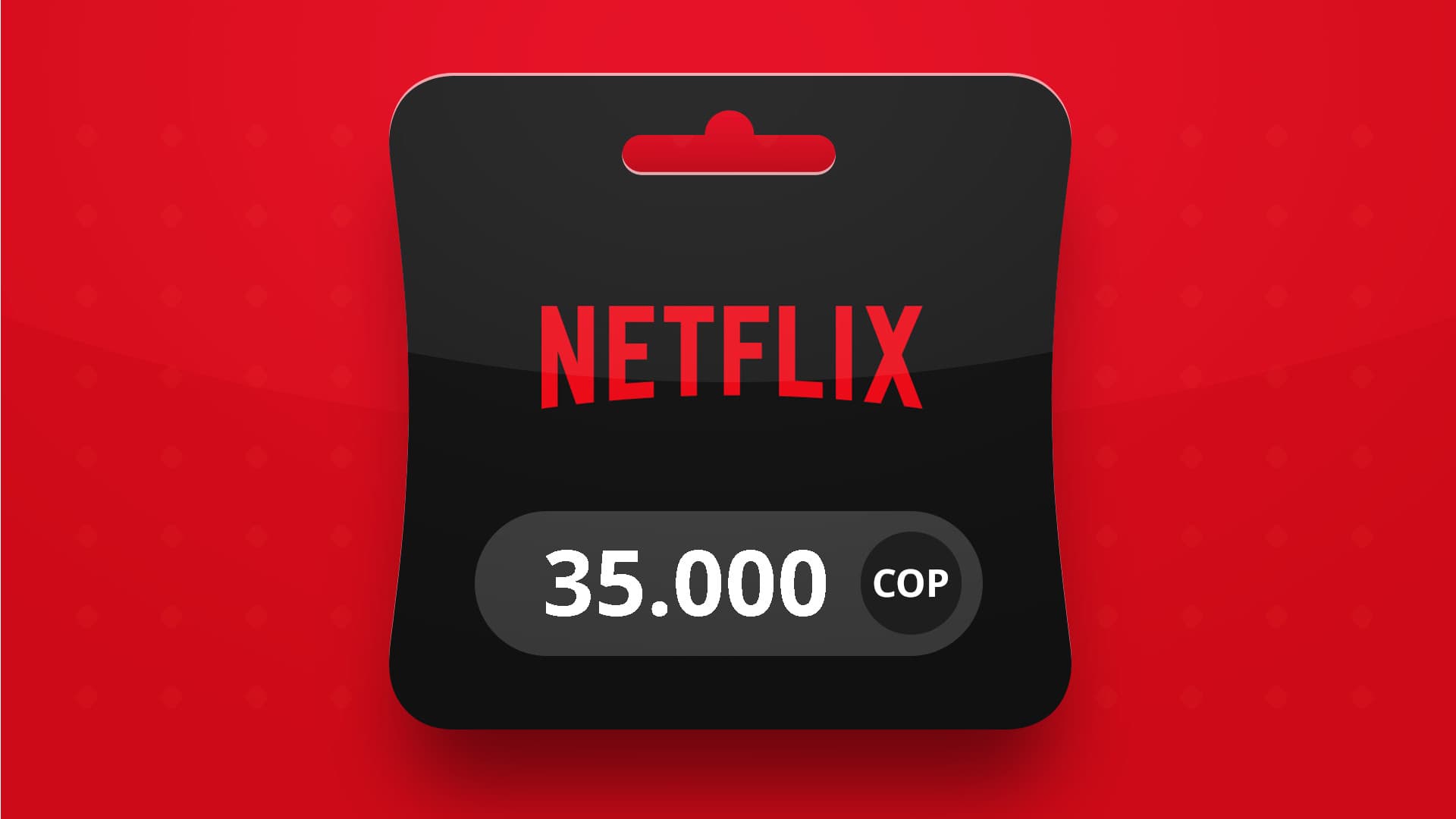 Imajen ekrã 1 husi Netflix COP 35000 Gift Card CO