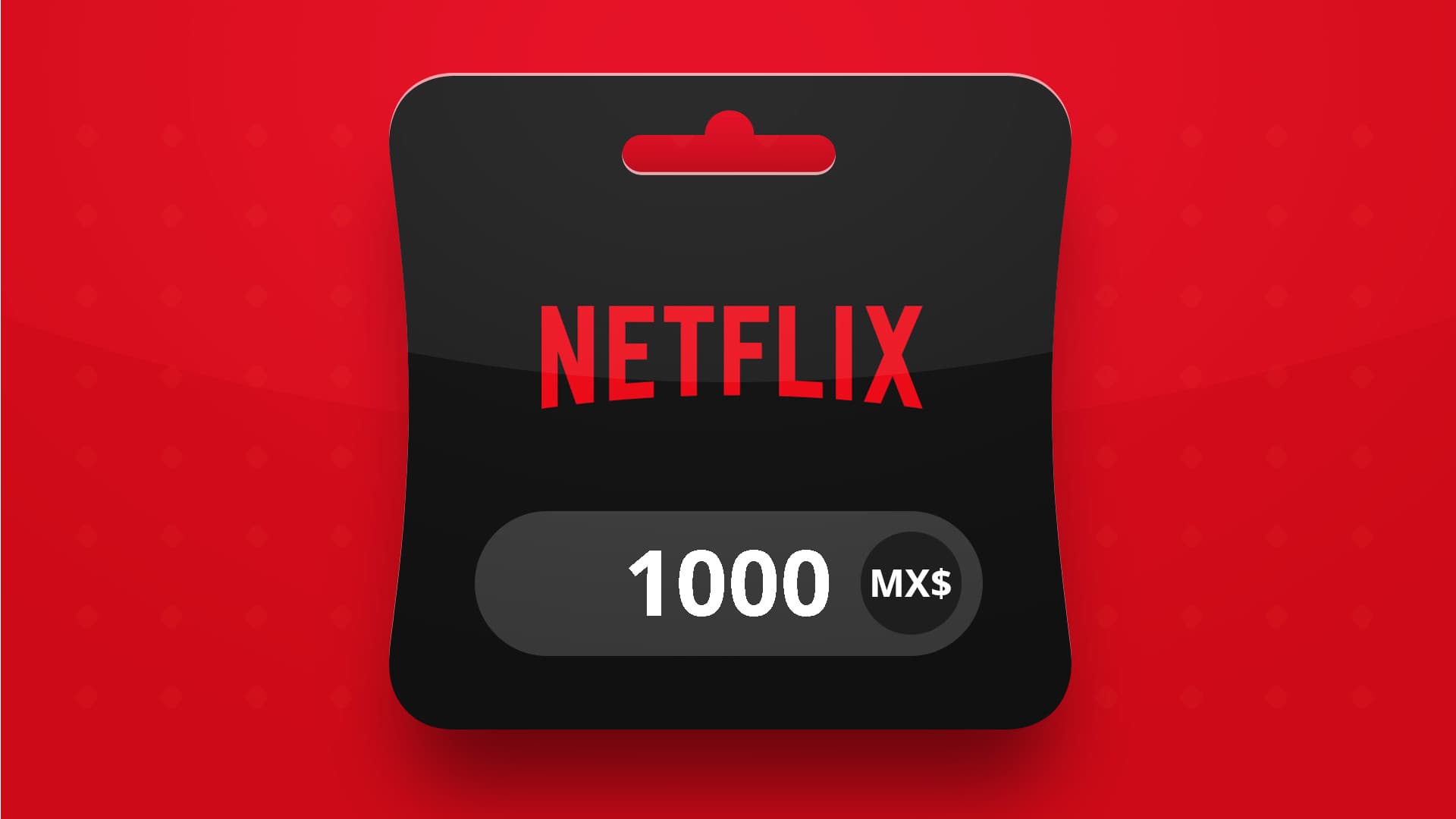 Imajen ekrã 1 husi Netflix MXN 1000 Gift Card MX