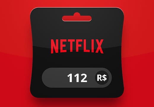Netflix BRL 112 Gift Card BR cover art