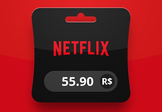 Netflix BRL 55.90 Gift Card BR cover art