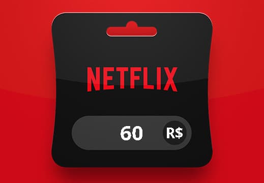 Netflix BRL 60 Gift Card BR cover art