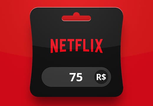 Netflix BRL 75 Gift Card BR cover art