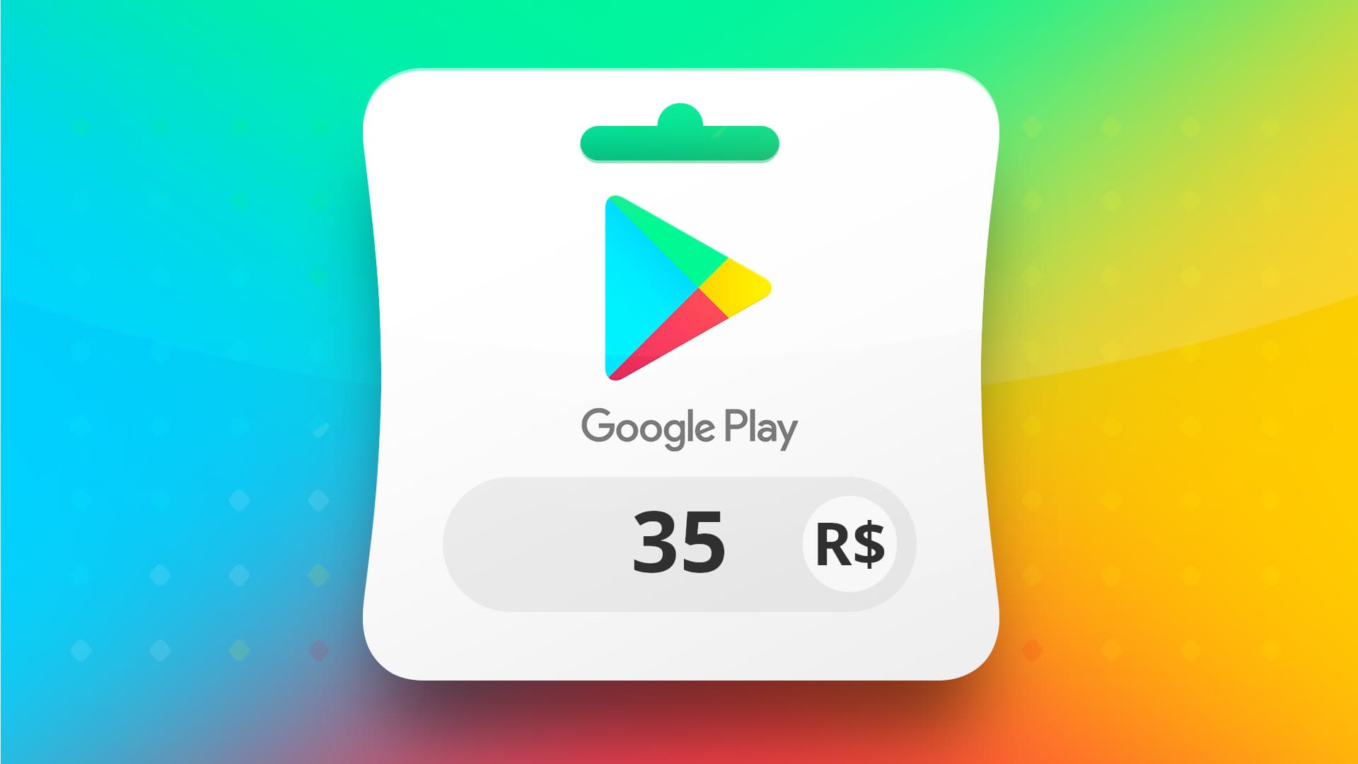 Imajen ekrã 1 husi Google Play BRL 35 Gift Card BR
