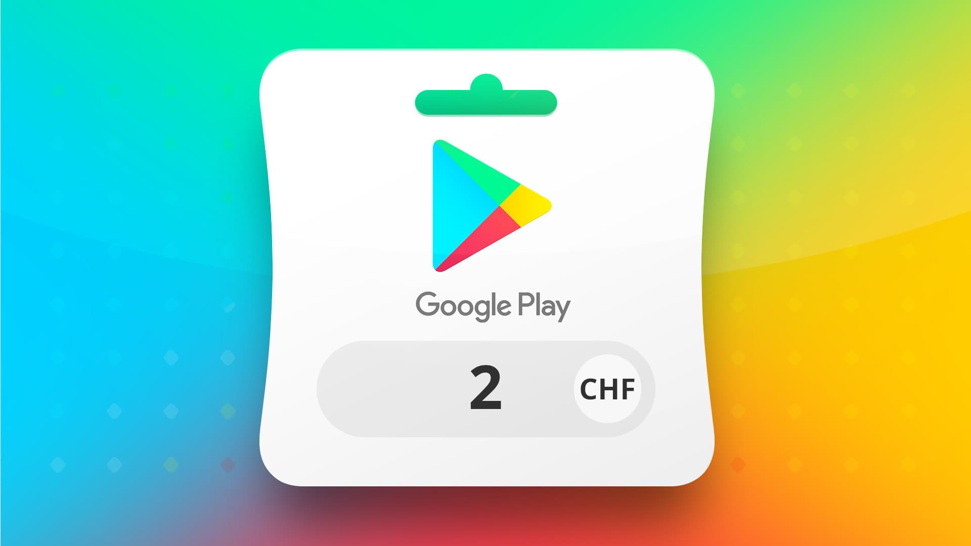 Google Play CHF 2 Gift Card CH screenshot 1