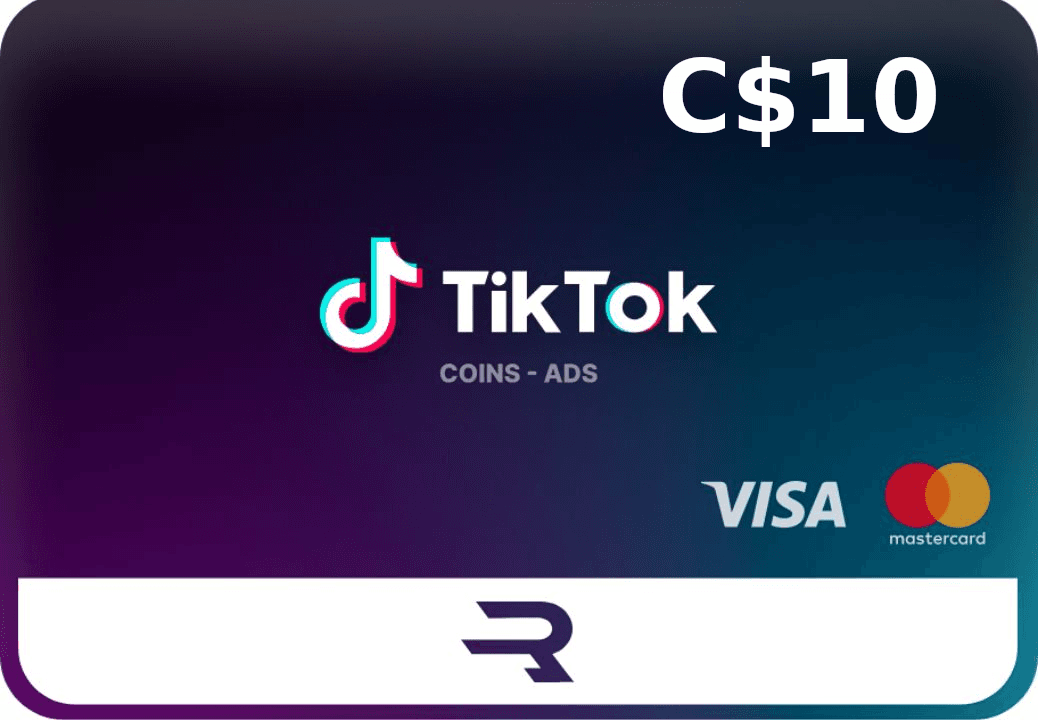 Rewarble TikTok CAD 10 Gift Card cover art