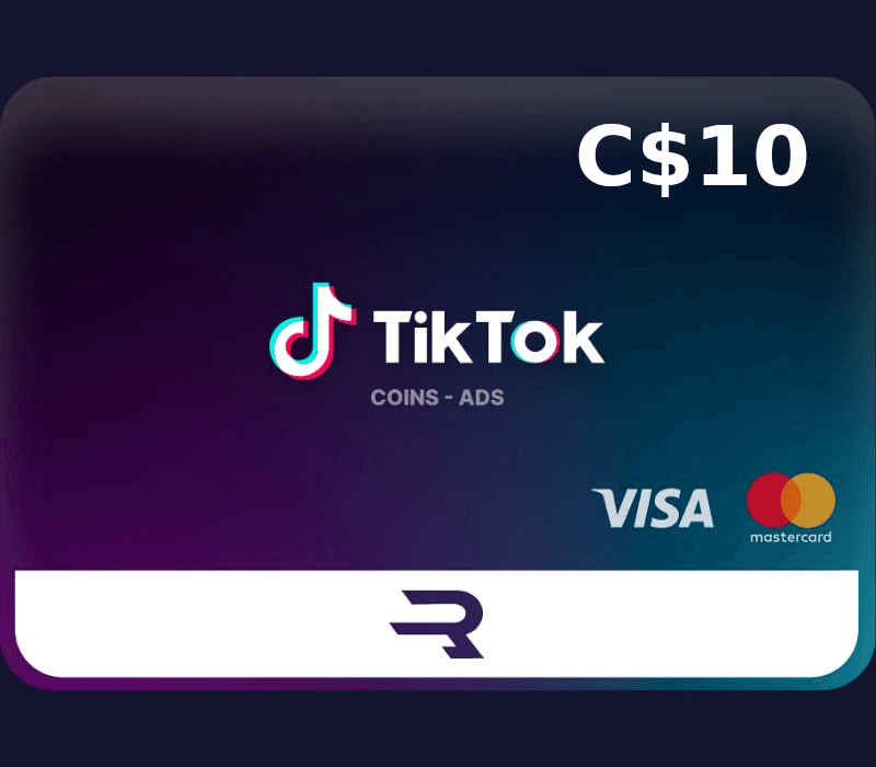 Rewarble TikTok CAD 10 Gift Card cover art