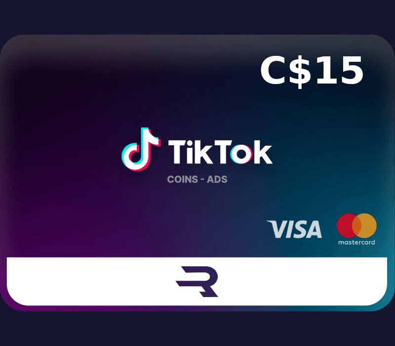 Rewarble TikTok CAD 15 Gift Card cover art