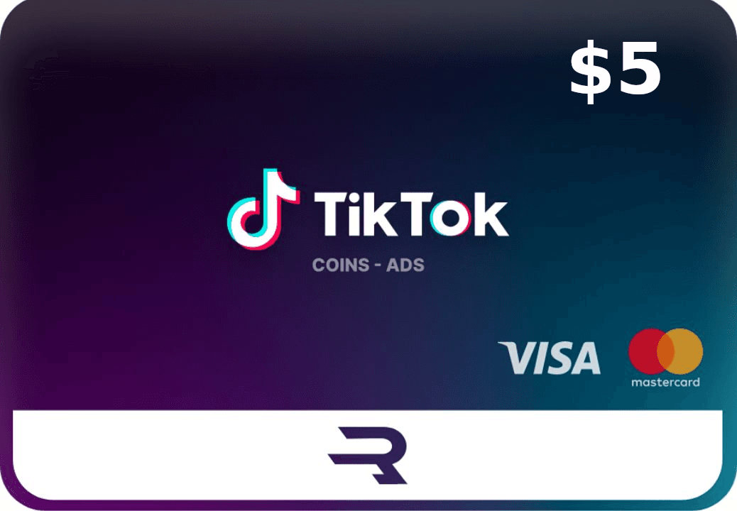 Rewarble TikTok USD 5 Gift Card cover art