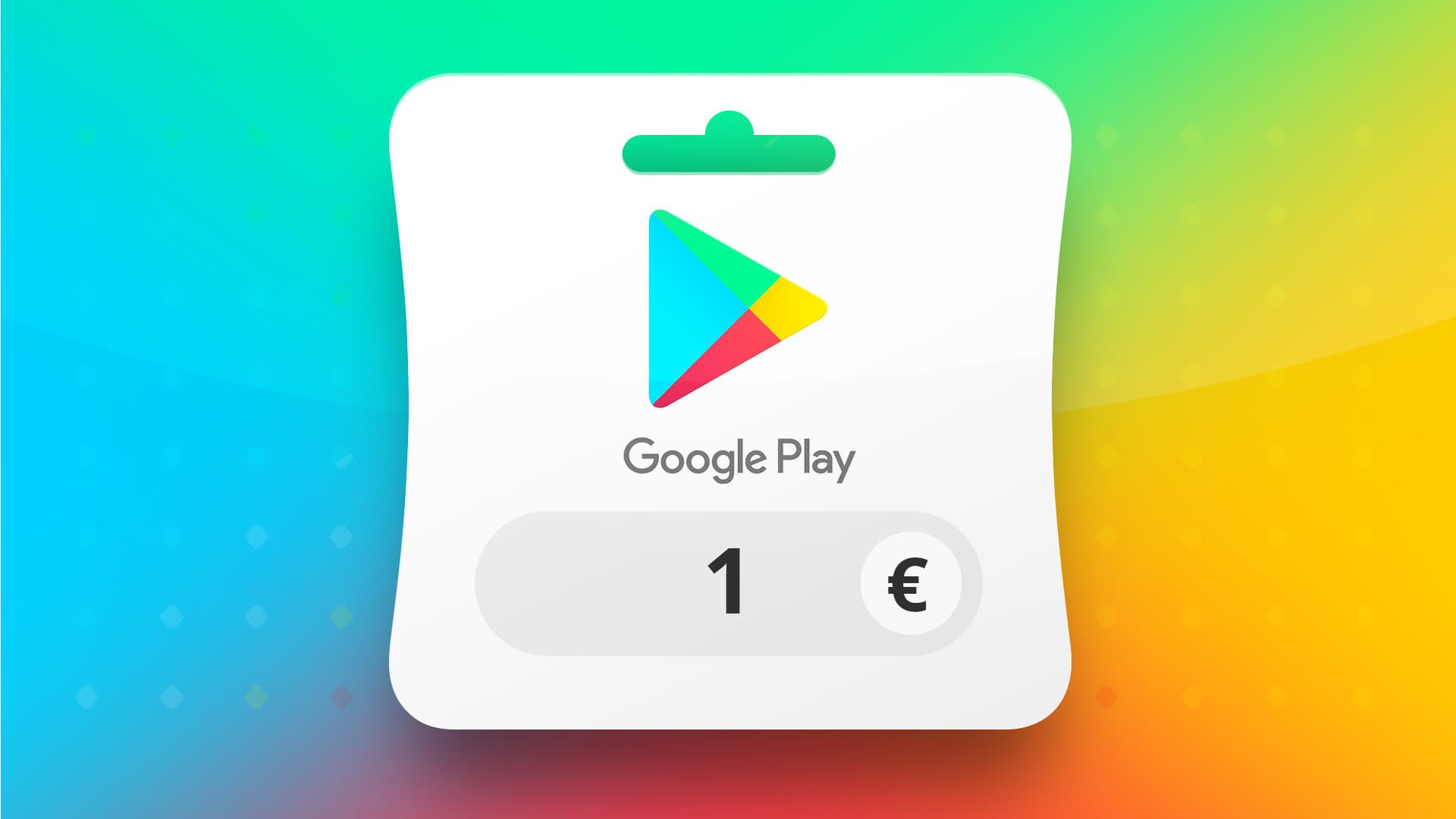 Imajen ekrã 1 husi Google Play EUR 1 Gift Card DE