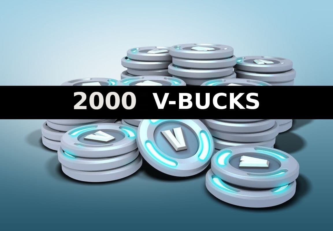 Fortnite - 2000 V-Bucks PC Epic Games Account cover art