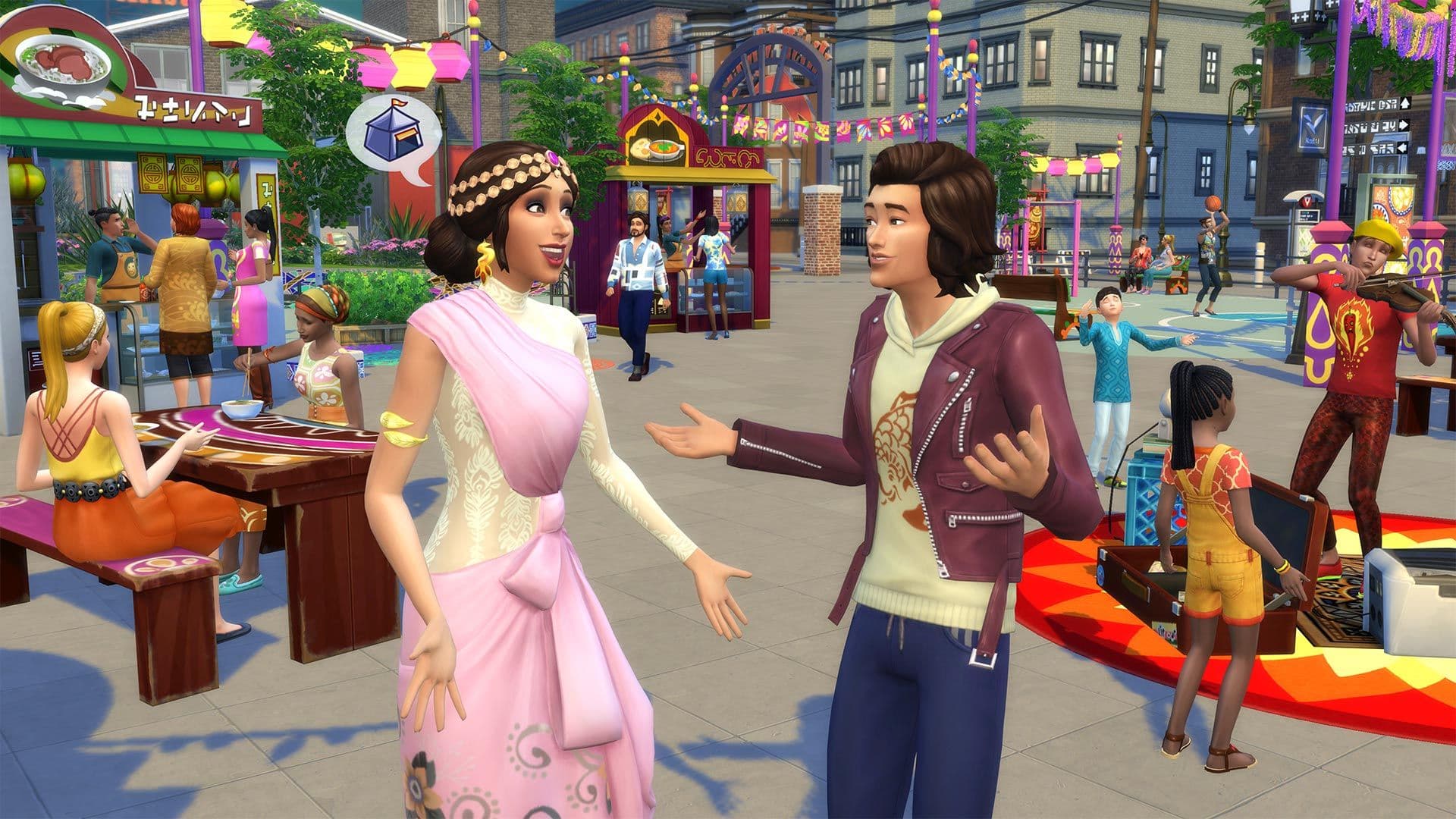 The Sims 4 - City Living + Dine Out + Bowling Night Stuff DLC Bundle PC EA App CD Key screenshot 2