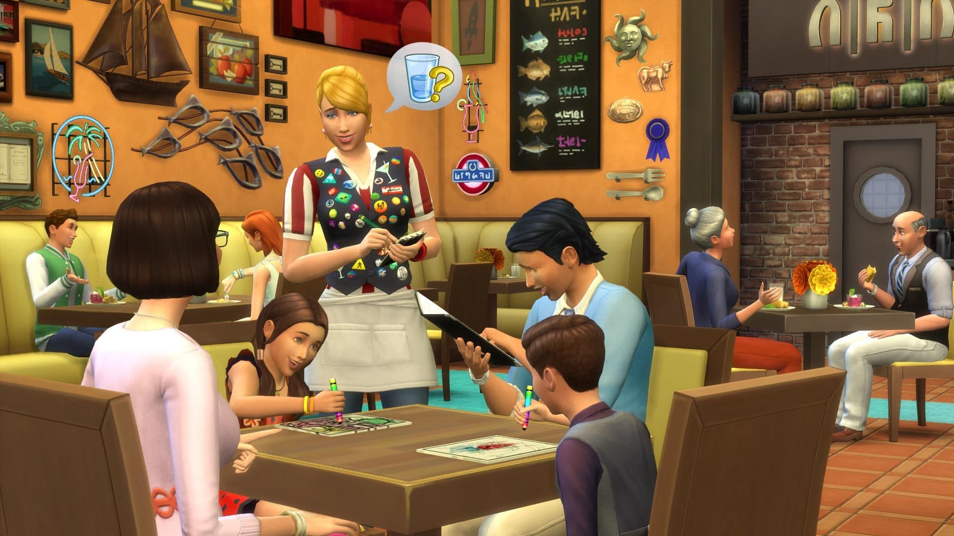 The Sims 4 - City Living + Dine Out + Bowling Night Stuff DLC Bundle PC EA App CD Key screenshot 3