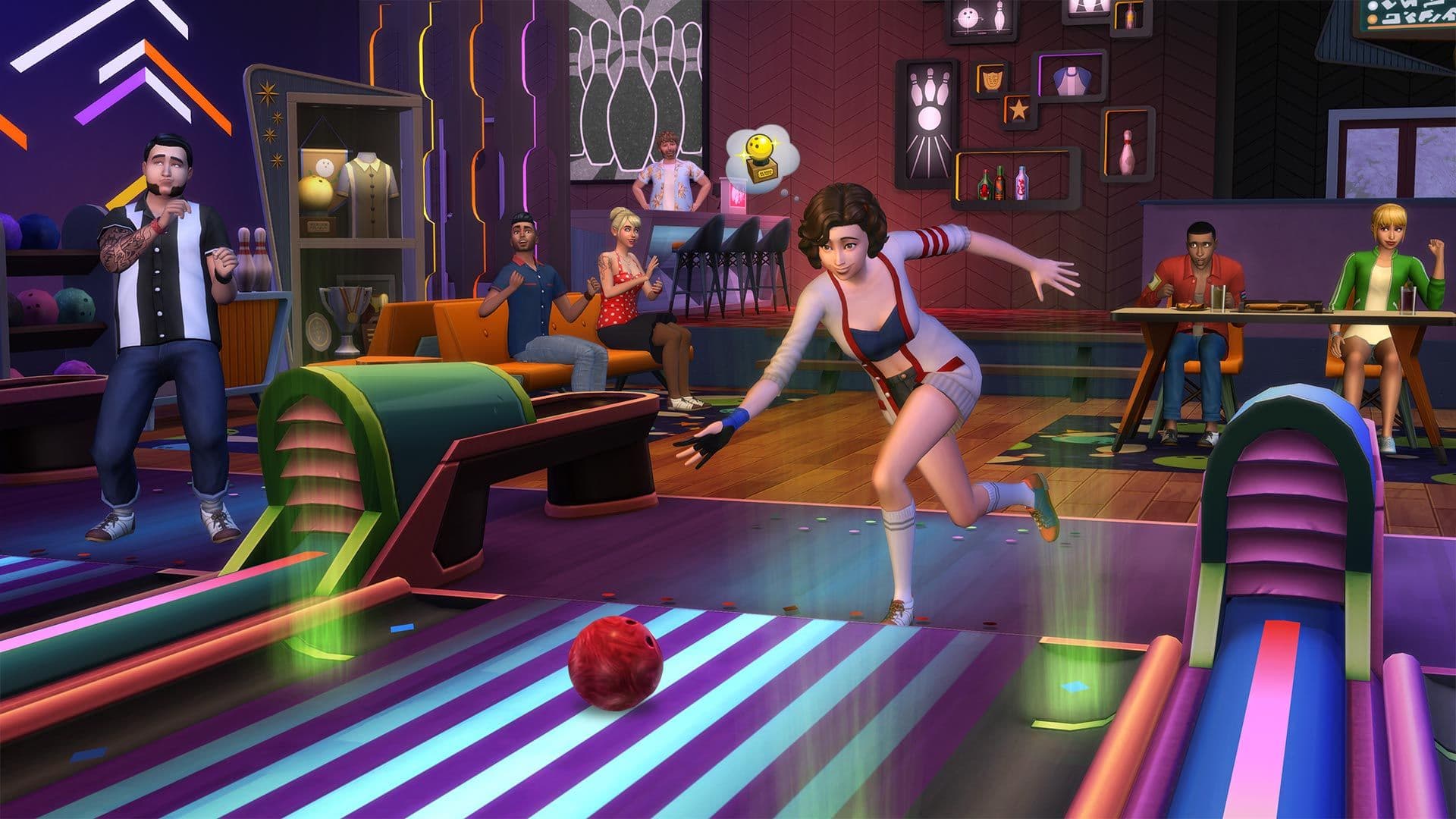 The Sims 4 - City Living + Dine Out + Bowling Night Stuff DLC Bundle PC EA App CD Key screenshot 4